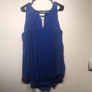Torrid chiffon tank top